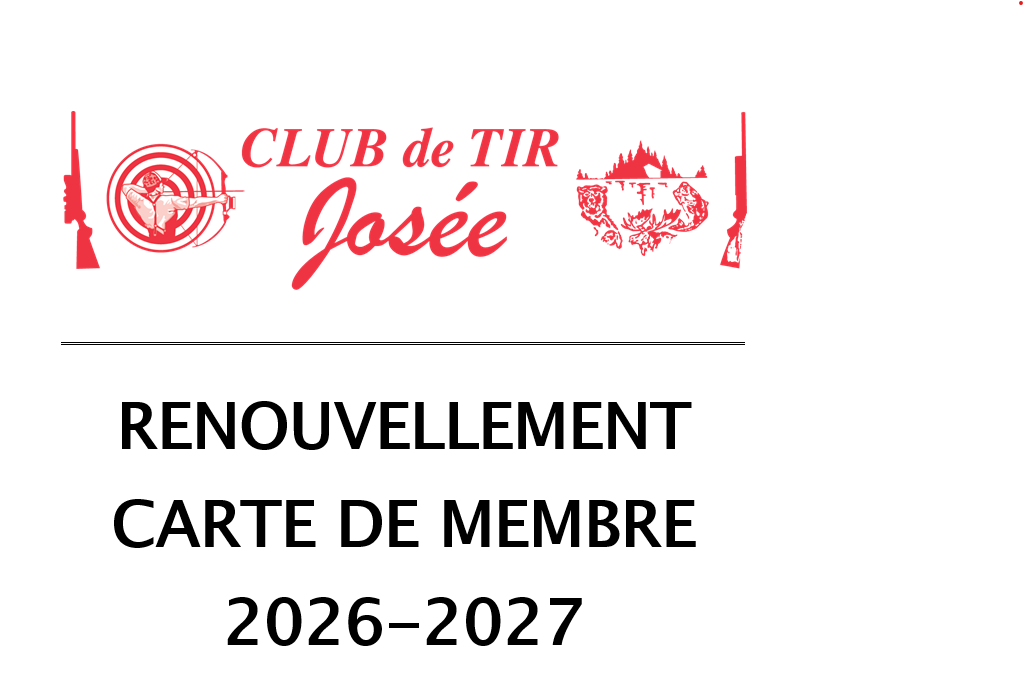 Renouvellement des cartes de membre